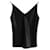 Vince satin cami vest Black Polyester  ref.1393903