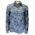 Autre Marque Michael Kors Collection Chemise bleue en coton à fleurs Hansen  ref.1393920