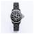 Chanel J12 H0682 D.X.12305 SS×CE QZ Reloj con esfera negra Negro Cerámico  ref.1393926