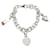 Tiffany & Co. Charm Bracelet With 3 Charms in Sterling Silver Silvery Metallic Metal  ref.1393961