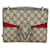 Borsa a tracolla mini a tracolla GUCCI Dionysus GG Supreme rossa Rosso Bordò Tela  ref.1393963