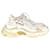 Balenciaga Triple S Sneakers aus cremefarbenem Polyester Weiß Roh  ref.1393981