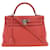 Hermès Hermes Clemence Kelly 32 Lederhandtasche in gutem Zustand  ref.1394031