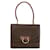 Céline Celine Macadam Handbag Brown PVC Leather in Good Condition Cloth  ref.1394032