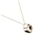 Tiffany & Co. Halskette mit Herzschloss-Anhänger, Metallhalskette in ausgezeichnetem Zustand  ref.1394044