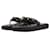 CHANEL  Sandals T.EU 40 Leather Black  ref.1394113