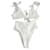 Autre Marque NON SIGNE / UNSIGNED  Swimwear T.International S Polyester White  ref.1394132