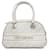 Sac Bowling Vibe Classic Medium en cuir de veau perforé blanc Dior Veau façon poulain  ref.1394156