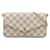 Louis Vuitton White Damier Azur Pochette Felicie  Cloth  ref.1394160
