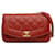 Chanel Red Small Lambskin Diana Flap Leather  ref.1394216