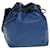 Bolsa de ombro LOUIS VUITTON Epi Petit Noe bicolor preto azul M44152 Autenticação de LV 74080 Couro  ref.1394292