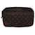 LOUIS VUITTON Monograma Compiegne 28 Bolsa Clutch M51845 Autenticação de LV 74303 Lona  ref.1394367