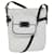 LOEWE Anagram Shoulder Bag PVC White Auth 74479  ref.1394376