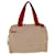 PRADA Sports Tote Bag Canvas Red Beige Auth 75127 Cloth  ref.1394381