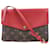 Bolso bandolera Louis Vuitton Monogram Twice en rojo M50184 Castaño Cuero  ref.1394414