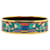 Hermès Hermes Enamel Bangle Pulseira de metal em bom estado  ref.1394453