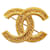 Broche con logo CC de Chanel Broche de metal en buen estado  ref.1394466