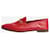 Gucci Mocassins Red Horsebit - tamanho UE 40 Vermelho Couro  ref.1394498