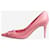 Valentino Bombas Vlogo rosa - tamanho UE 38,5 Couro  ref.1394528