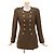 Cambon Chanel 1996 runway 22 Gripoix button Jacket Khaki