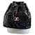 Chanel Zaini Nero Pelle verniciata  ref.1394250