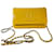 Chanel Handtaschen Gelb Senf Leder  ref.1394266