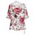 Dolce & Gabbana rose print top Pink Silk Elastane  ref.1394396