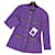 Chanel Nueva campaña publicitaria de primavera 2022 Chaqueta de tweed Púrpura  ref.1394407