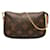 Louis Vuitton Brown Monogram Mini Pochette Accessoires Cloth  ref.1394561