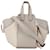 Bolso Hamaca Pequeño Bicolor Gris LOEWE Cuero Becerro  ref.1394567