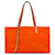 Hermès Orange Toile Etriviere Elan Tote Tissu  ref.1394580