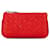 Porta-moedas Bottega Veneta Vermelho Intrecciato Couro Bezerro-como bezerro  ref.1394593