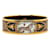 Bracciale rigido ampio smaltato nero Grand Apparat di Hermès D'oro Metallo Placcato in oro Smalto  ref.1394595