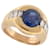 VINTAGE POIRAY RING SET WITH SAPPHIRE & BAGUETTE DIAMONDS T57 IN 18K YELLOW GOLD RING Golden  ref.1394653