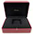 NEW CARTIER GM CROO000386 BOX FOR WATCHES WITH JEWELRY COMPARTMENT WATCH BOX Red Leather  ref.1394665