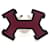 Anderer Schmuck Hermès NEUN HERMES PIN'S BROSCHE H STREET BORDEAUX IN STAHL PALLADIE NEUE STAHLBROSCHE  ref.1394671