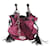 NUOVA BORSA A MANO LANCEL BRIGITTE BARDOT BB A04657 BORSA A TRACOLLA FUCSIA Fuschia Cotone  ref.1394687