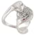 BOUCHERON TROUBLE SERPENT RING 261346 53 18K WHITE GOLD 15.8GR GOLD RING Silvery  ref.1394725