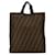 Fendi Zucca Canvas Tote Bag Canvas Handtasche in gutem Zustand Leinwand  ref.1394756