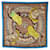 Hermès Sciarpa di tela Hermes Carre 90 Casques et Plummets in seta in buone condizioni  ref.1394760