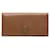 Bulgari Bvlgari Colore Leather Bifold Wallet Brown in Very Good Condition  ref.1394782