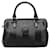 Fendi Pequin Mini Boston Bag Canvas Handtasche in gutem Zustand Leinwand  ref.1394790