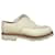 Paraboot Zapatos con cordones Blanco Dorado Cuero  ref.1394848