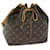 Bolsa de ombro LOUIS VUITTON Monograma Petit Noe M42226 Autenticação de LV 74342 Lona  ref.1394897