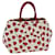 PRADA Ribbon Tote Bag Nylon Rouge Blanc Auth 74201  ref.1394954