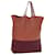 Céline CELINE Horizontal Cabas Tote Bag Leather Bordeaux Orange Auth ar11846  ref.1394977