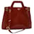 Salvatore Ferragamo Borsa a mano Pelle verniciata 2way Orange Auth 73990 Arancione  ref.1394981