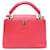 Louis Vuitton Capucines Rosso Pelle  ref.1395079