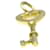 Tiffany & Co Key heart Golden  ref.1395110