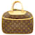 Louis Vuitton Trouville Brown Cloth  ref.1395222
